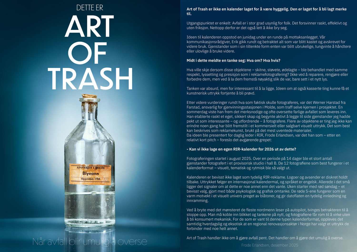 Art of Trash av Erik Hattrem